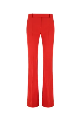 Alexander McQueen Mid-Rise Flared Trousers