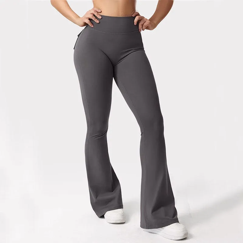 Allrj Flaired Pocket Leggings