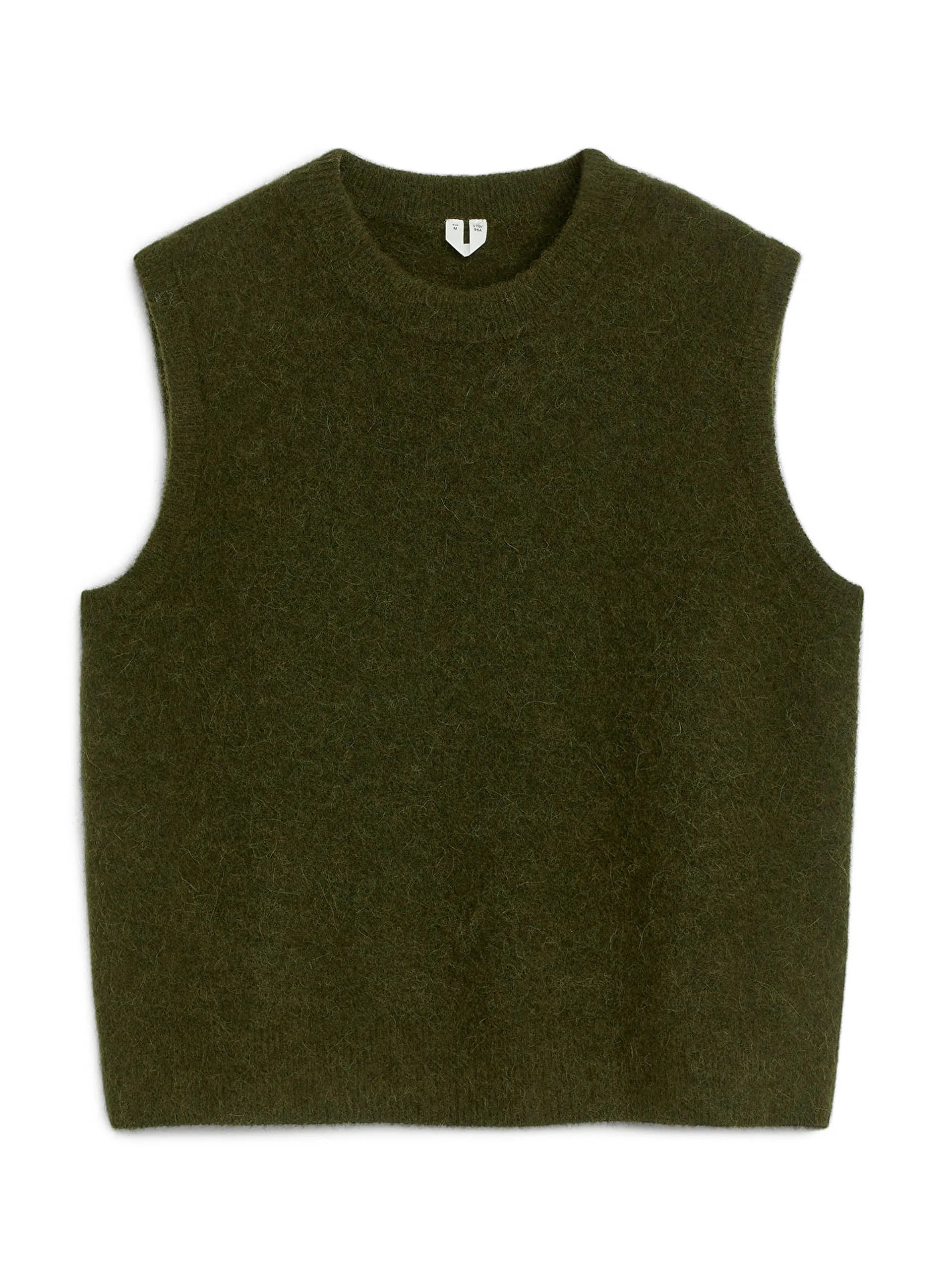 Alpaca-wool blend vest