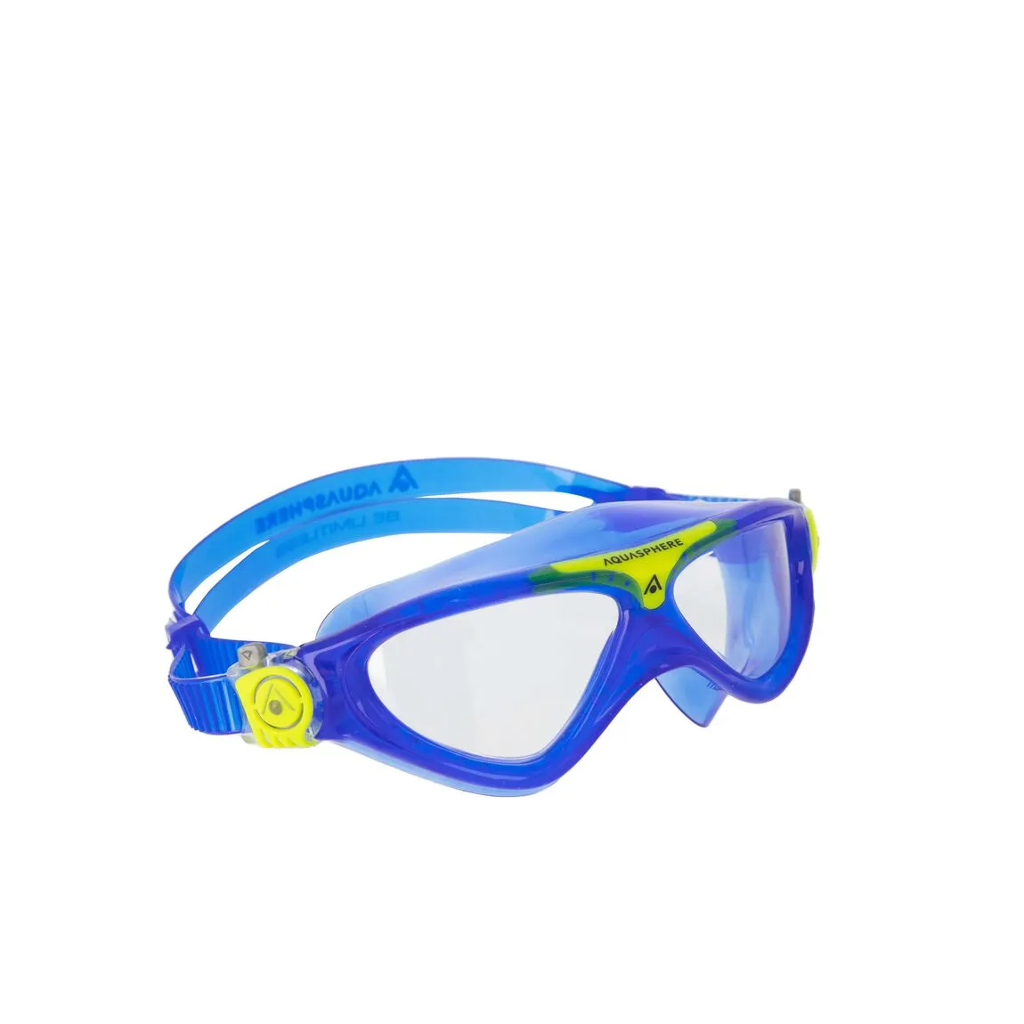 Aquasphere Vista Junior Swim Mask - Blue/Yellow