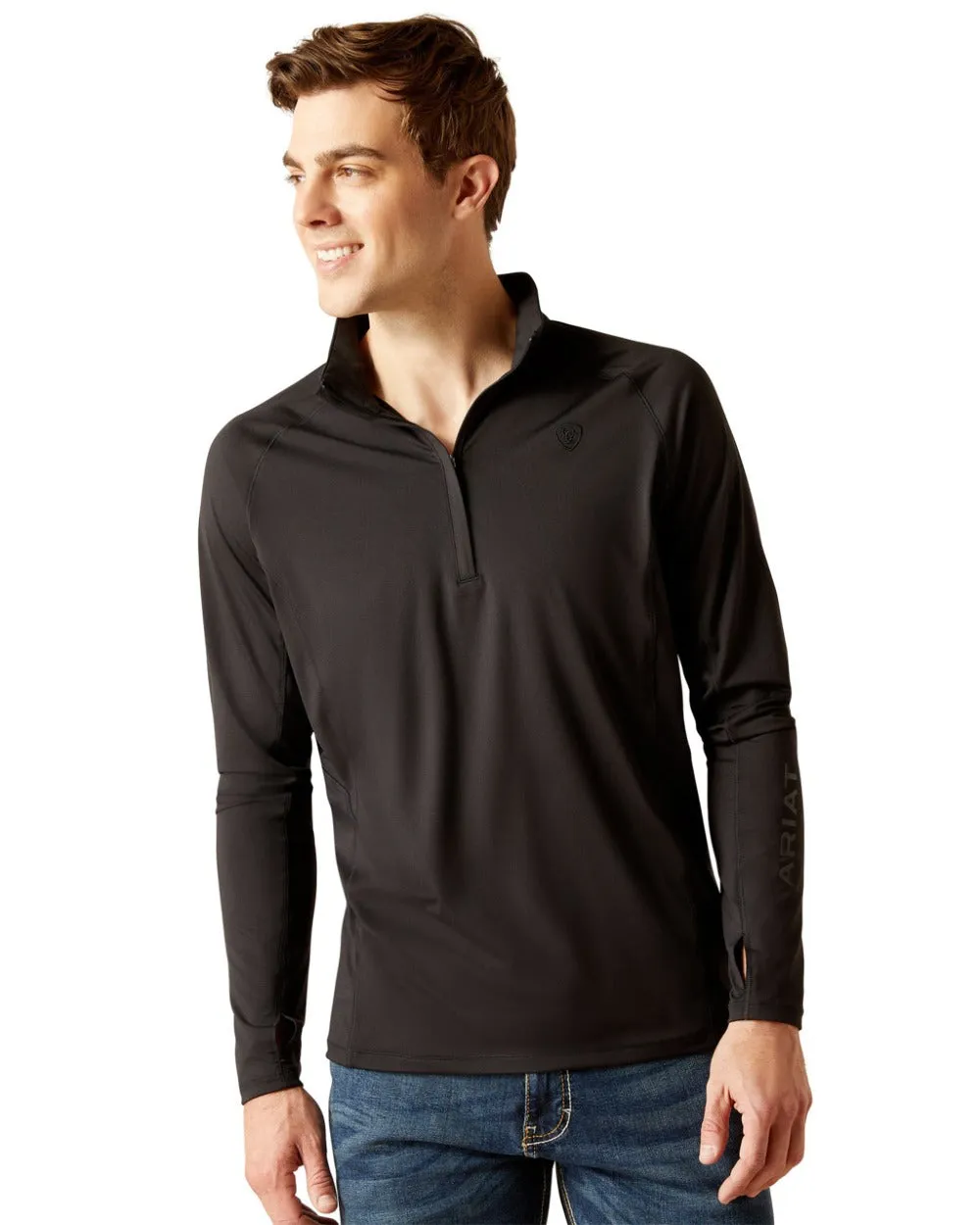 Ariat Mens Lowell 1/4 Zip Base Layer