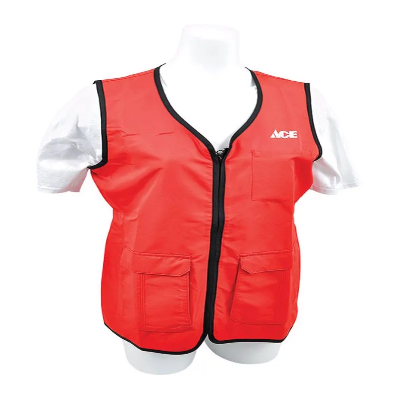 Artcraft No Snag M Sizes Women's Sleeveless V-Neck Red Vest