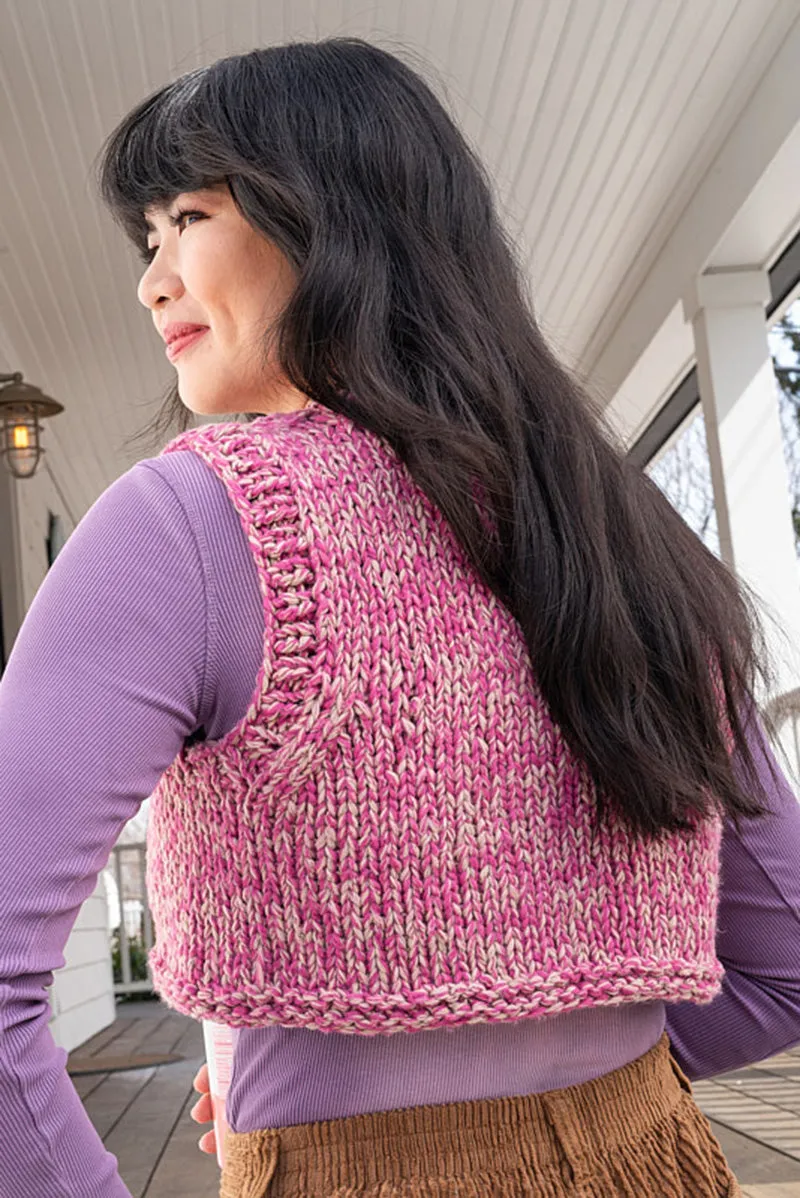 Berroco Bestie Patterns - Flo Vest - PDF Download