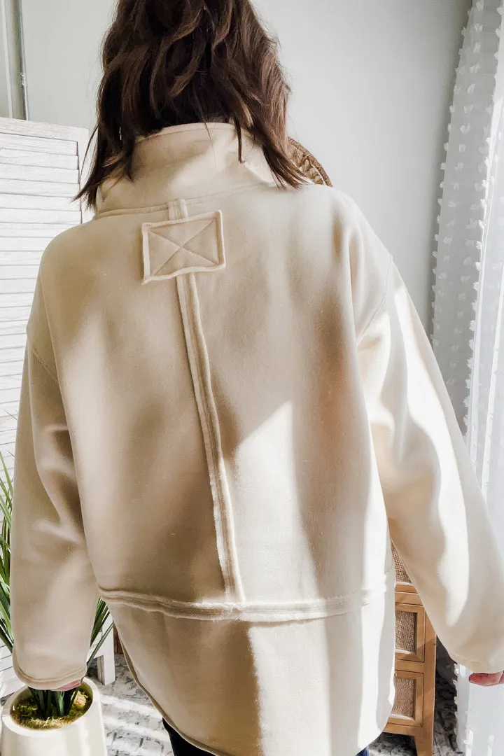 Button Front Pullover