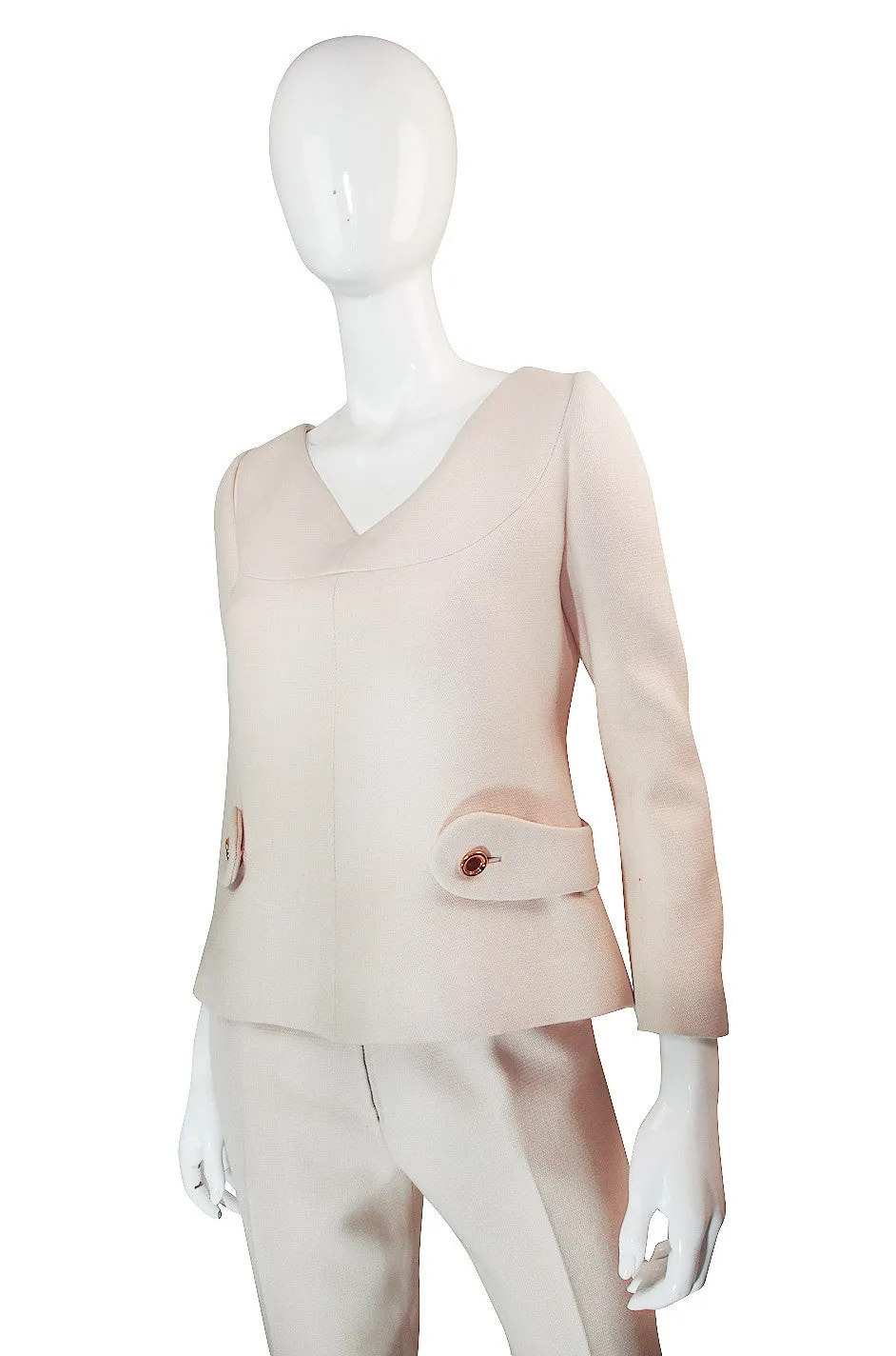 c1967 Numbered Couture Andre Courreges Suit