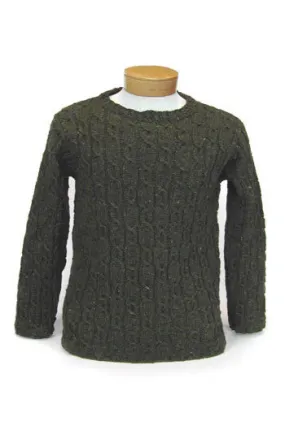 Cable-Rib Pullover