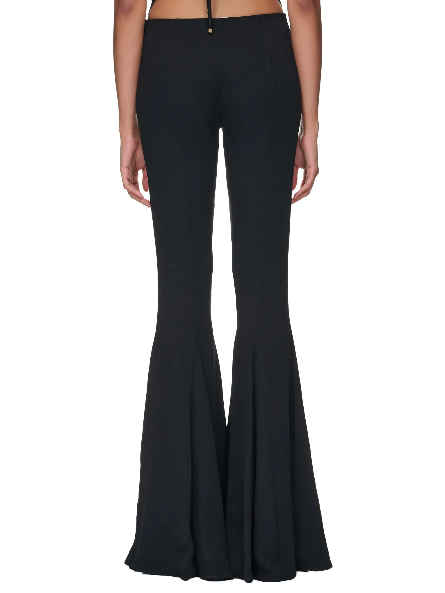 Cady Bell-Bottom Pants (4P003A-N0990-NERO)