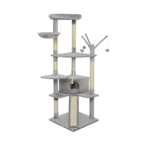 Cat Scratching Tree, Large Size, with Stairs, Berths and Jumping Platforms