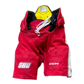 CCM HPTKXP - Used NCAA Pro Stock Hockey Pants (Red/White)