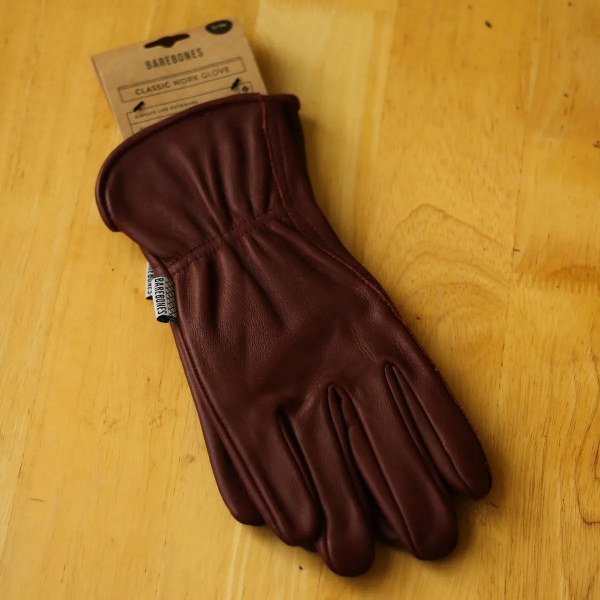 Classic Work & Gardening Glove: Cognac