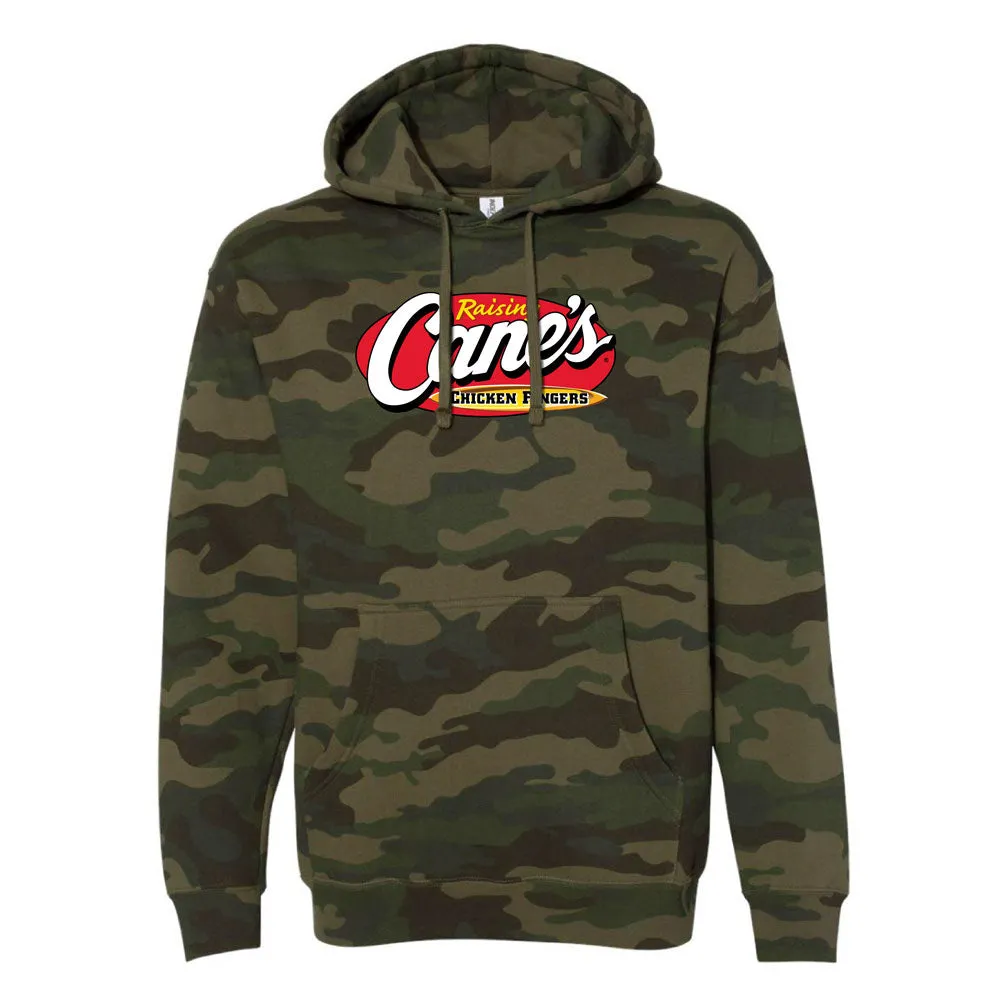 Comfy Camo Hooded Sweatshirt