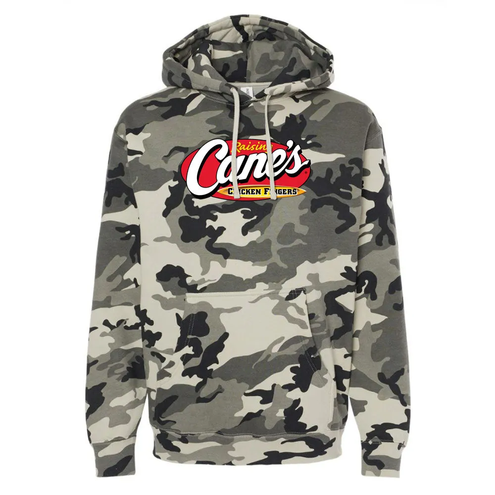 Comfy Camo Hooded Sweatshirt