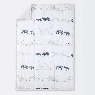 Crib Bedding Set - Two by Two Animals - 4pc - Cloud Island