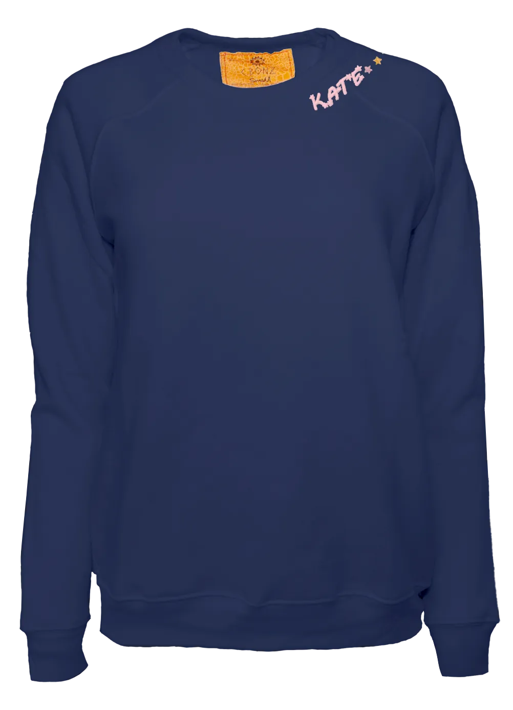 Customized Name Sherbert Stars Pullover