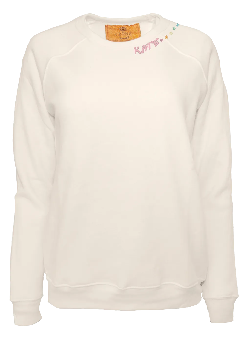 Customized Name Sherbert Stars Pullover