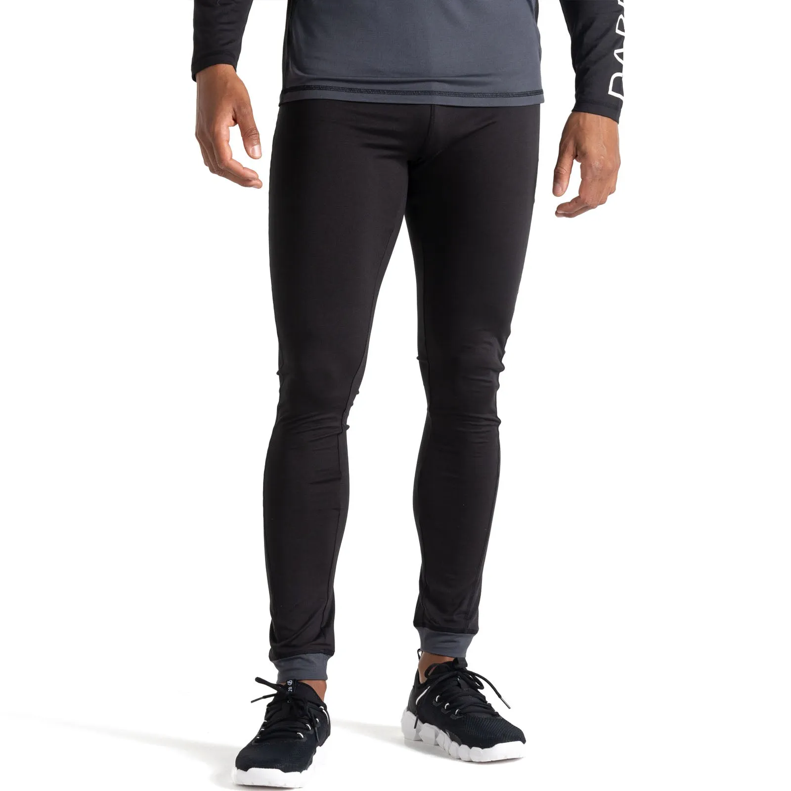 Dare 2b Mens Exchange III Thermal Baselayer Set - Black Ebony