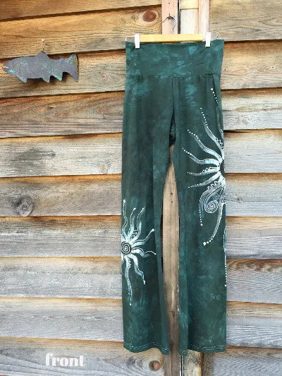 Dark Sage Batik Pants