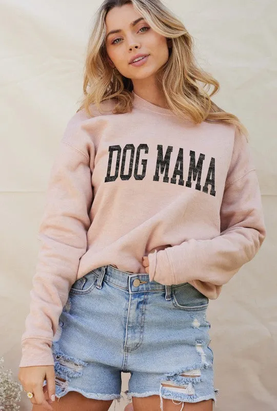 DOG MAMA Unisex Crewneck Sweatshirt