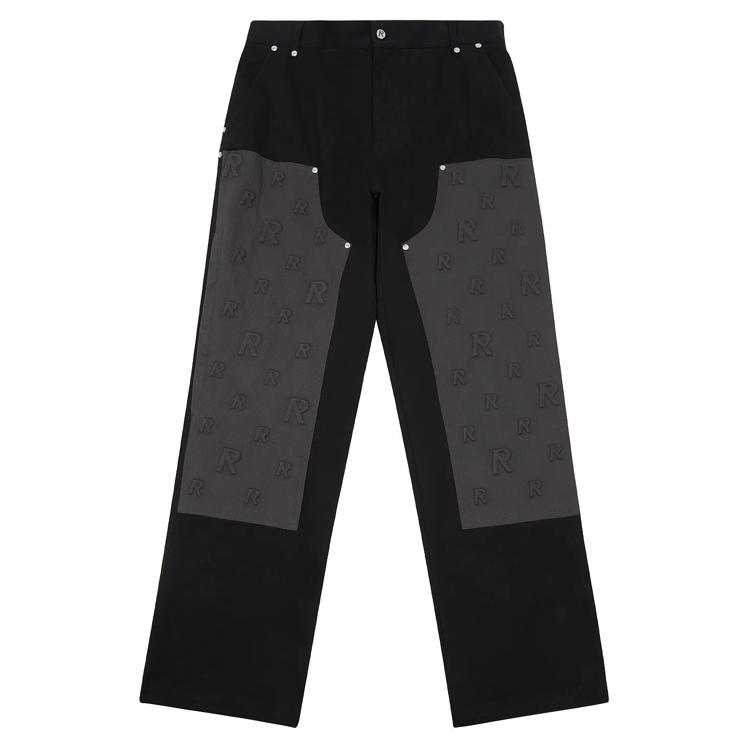 Embossed Utility Pant | Black/Iron