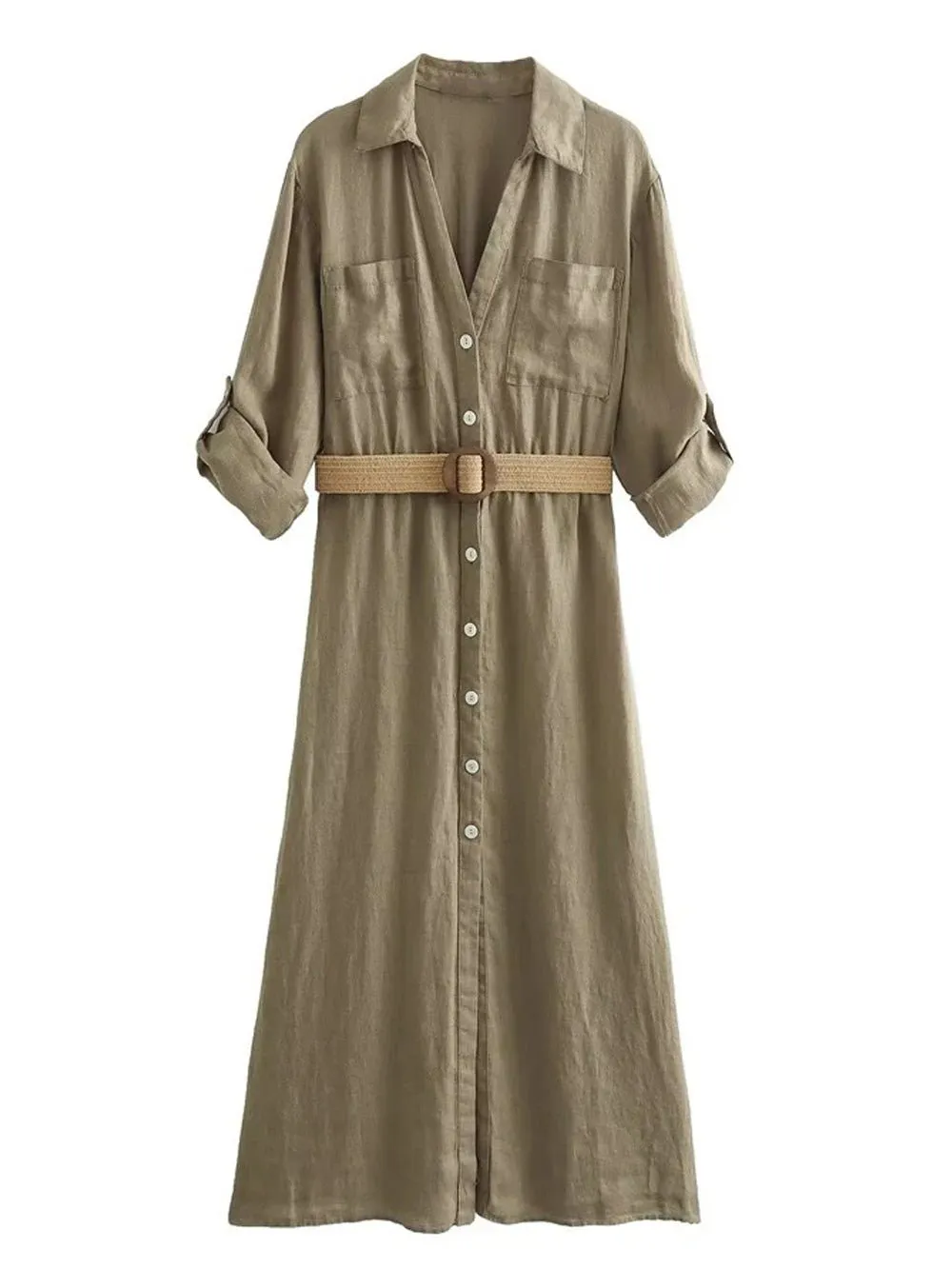 Emma Midi Shirt Dress