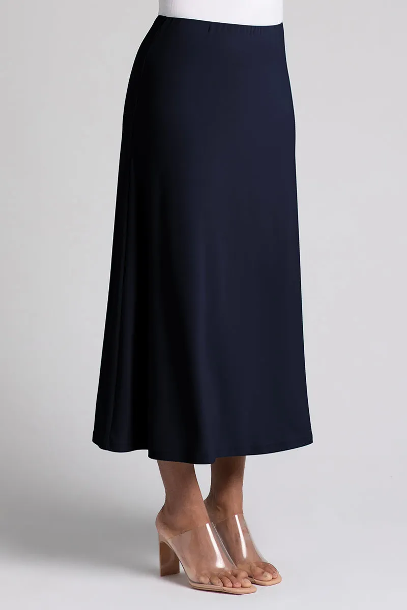 Essential A-Line Skirt | Navy