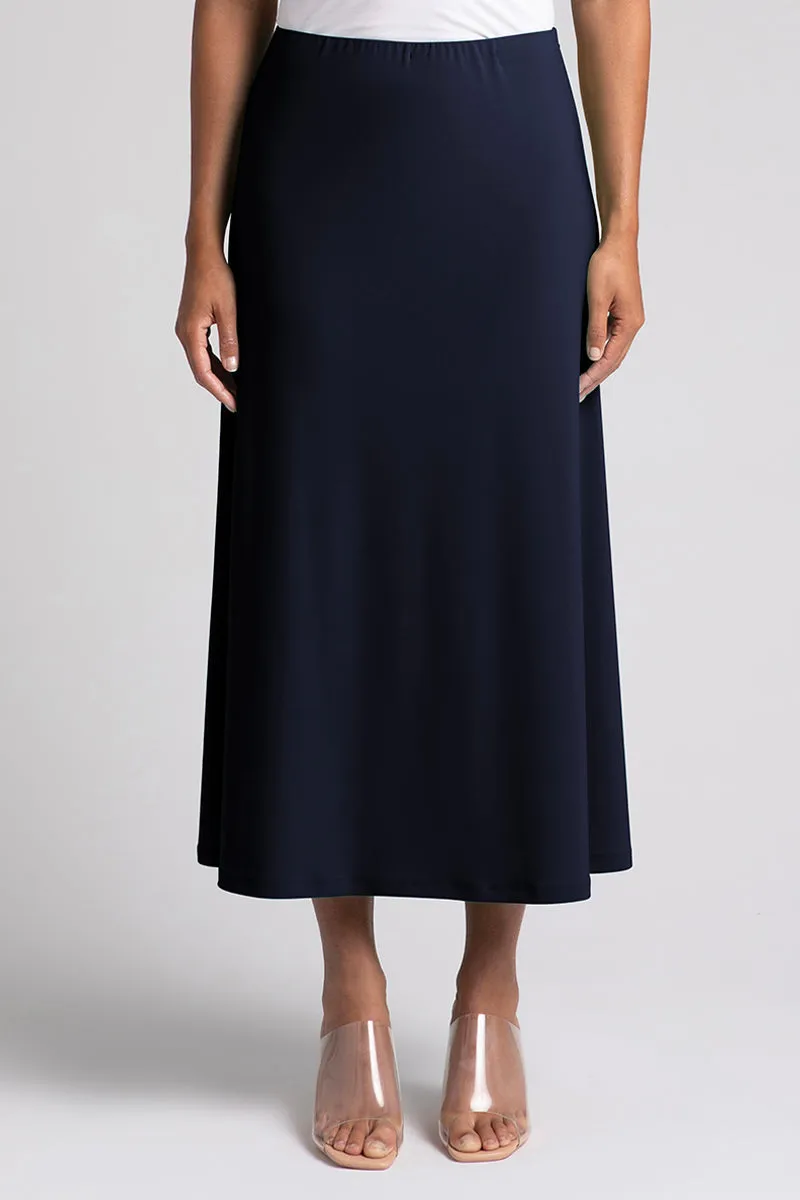 Essential A-Line Skirt | Navy