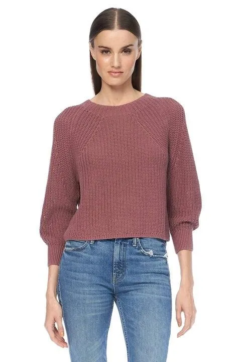 Everlyn Cotton Sweater Fig