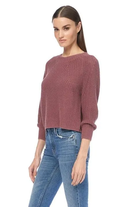 Everlyn Cotton Sweater Fig