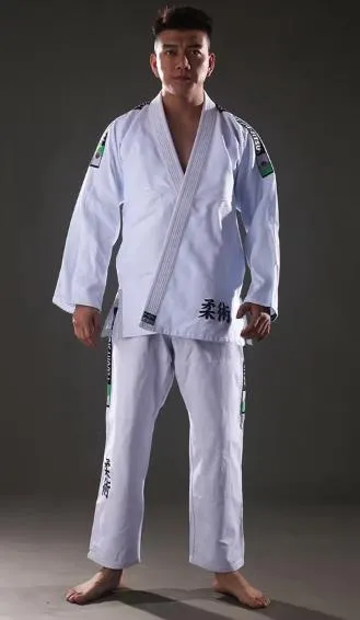 FLUORY BJJF06 JIU JITSU GI Size XS-XL 2 COLOURS UNISEX