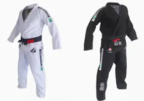 FLUORY BJJF06 JIU JITSU GI Size XS-XL 2 COLOURS UNISEX