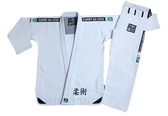 FLUORY BJJF06 JIU JITSU GI Size XS-XL 2 COLOURS UNISEX