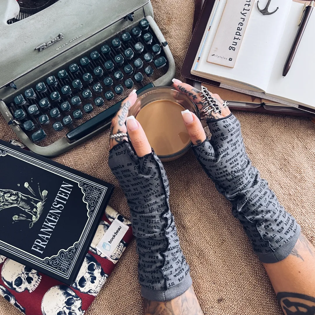 Frankenstein Writing Gloves