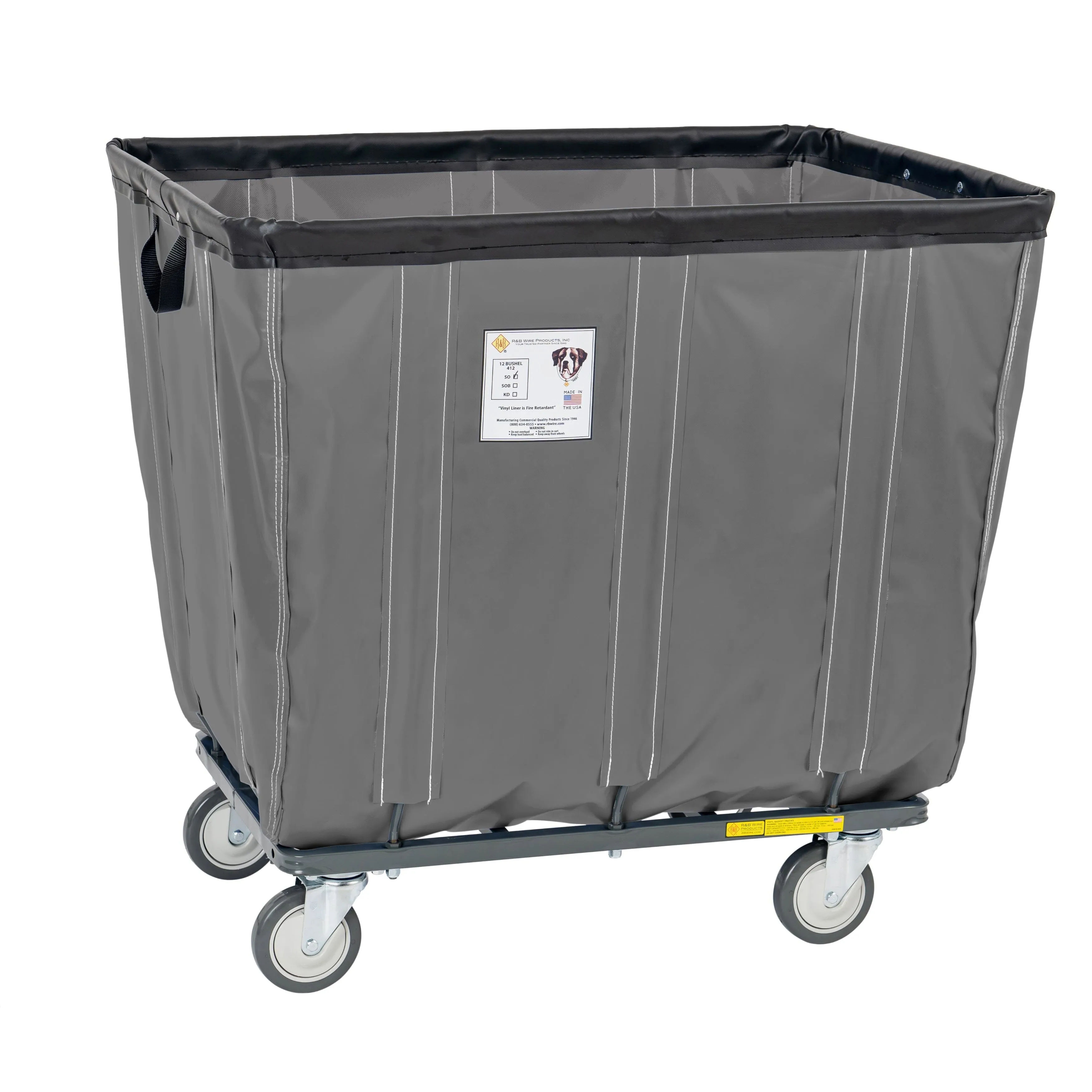 Fully Sewn Vinyl Basket Truck - 14 Bushel