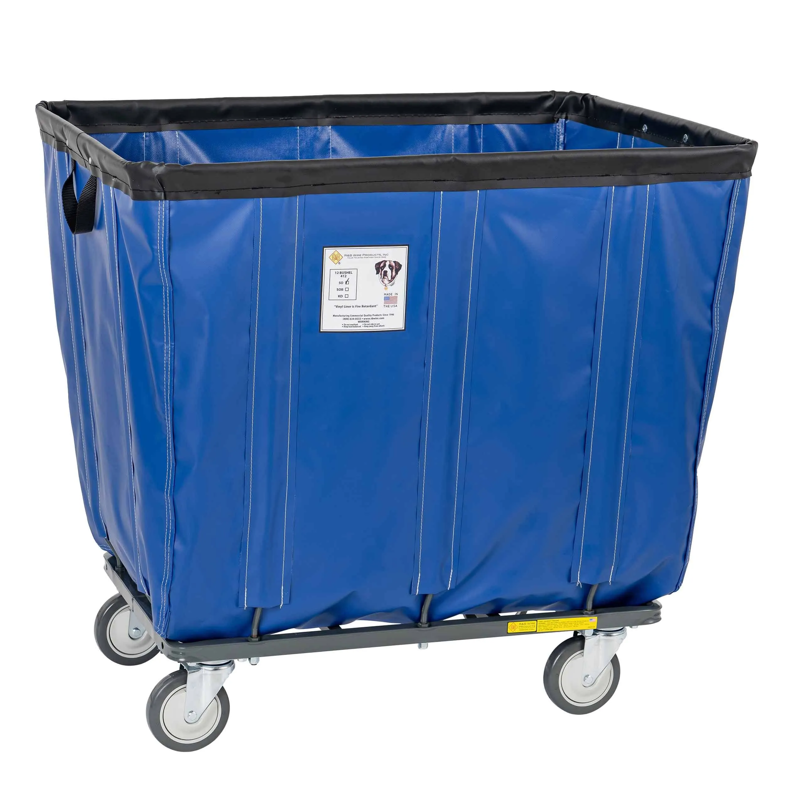 Fully Sewn Vinyl Basket Truck - 14 Bushel