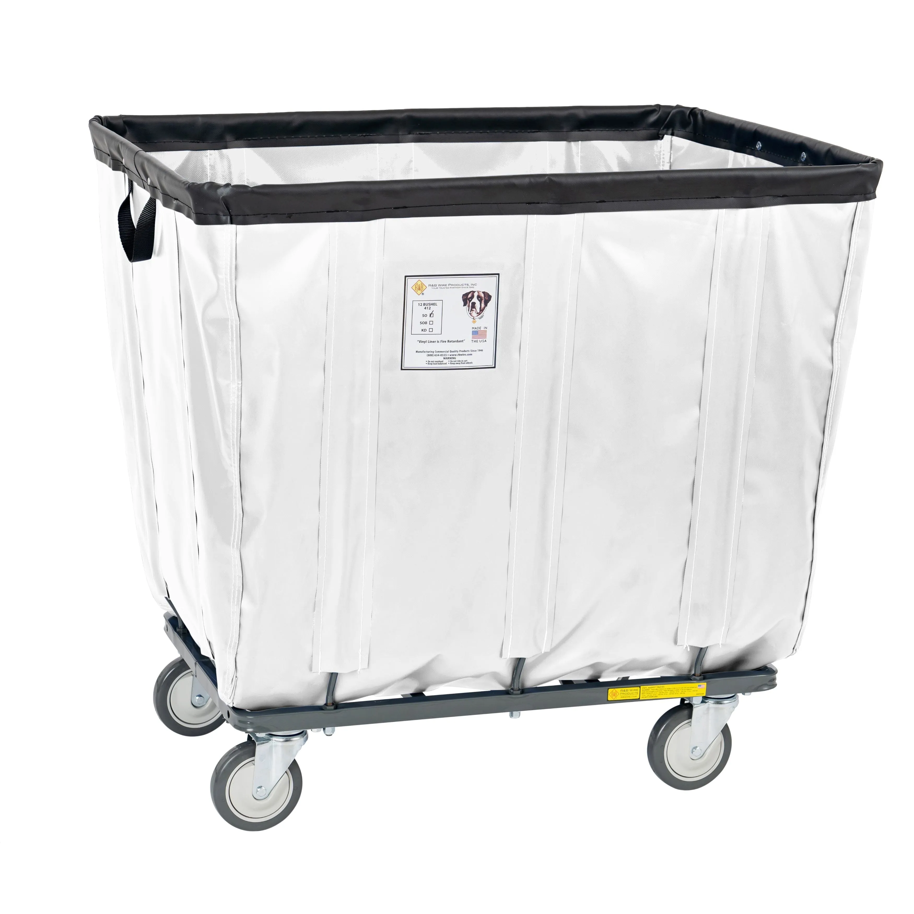 Fully Sewn Vinyl Basket Truck - 14 Bushel