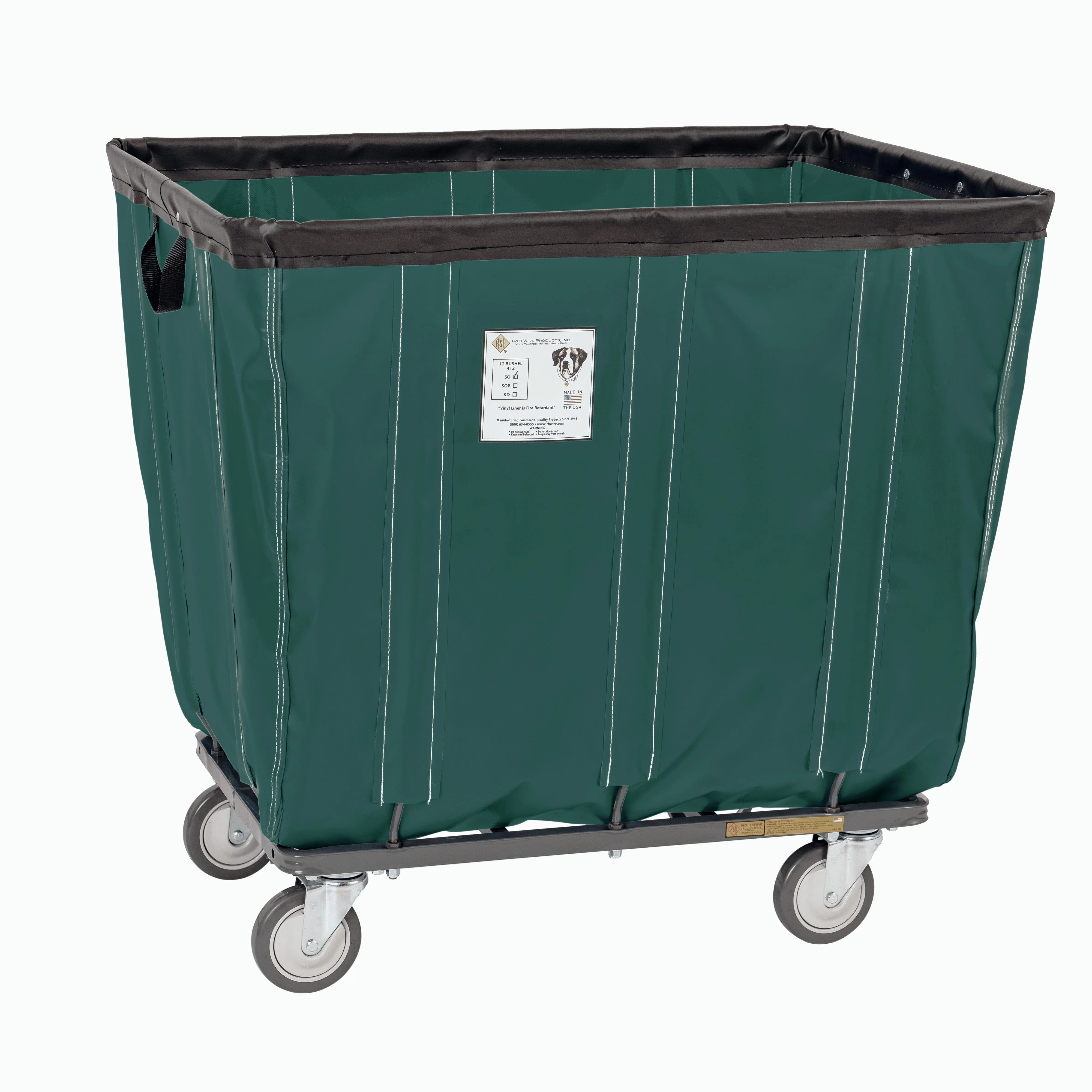 Fully Sewn Vinyl Basket Truck - 14 Bushel