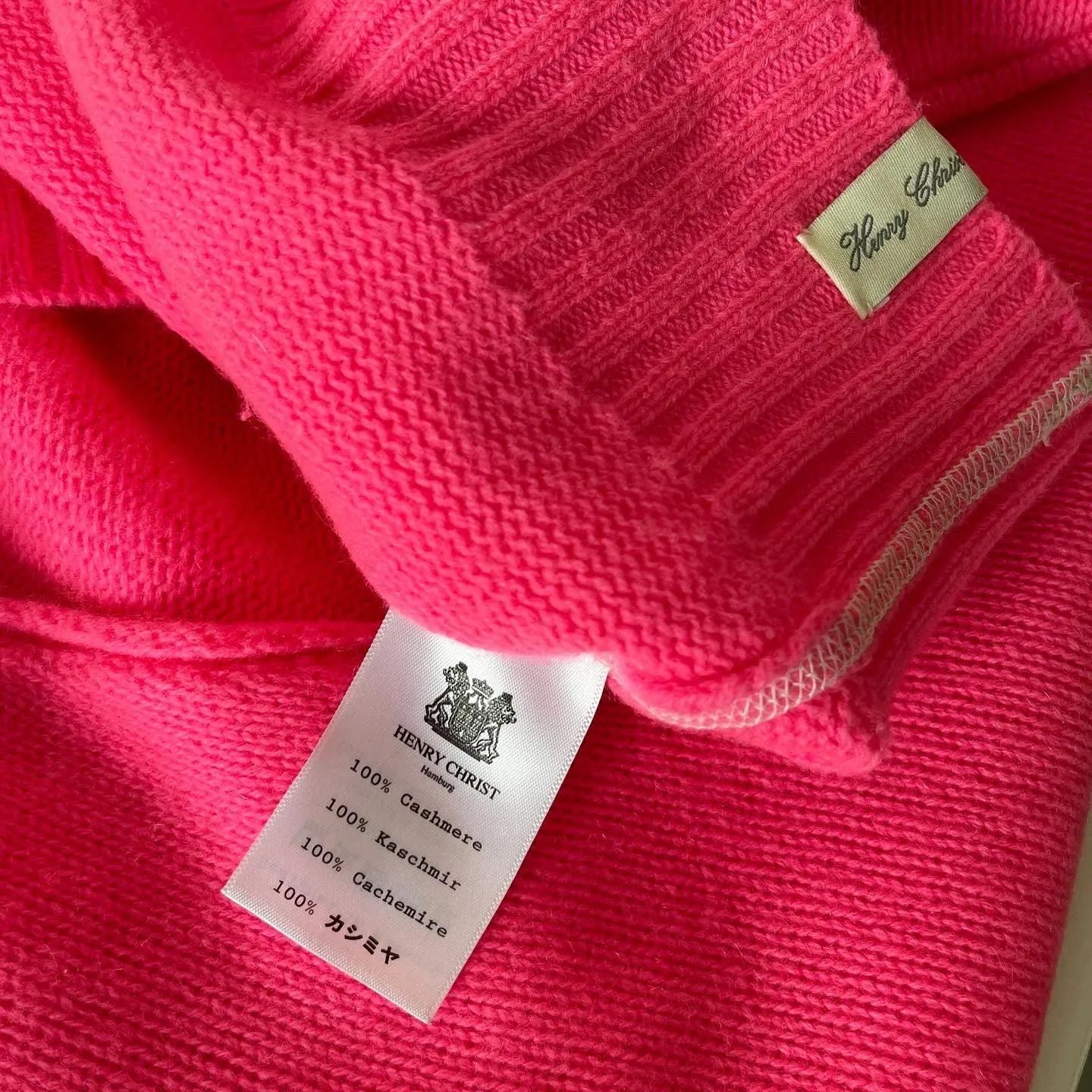 HENRY CHRIST Cashmere Sweater