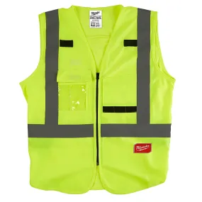 High Visibility Yellow Safety Vest - XXL/XXXL