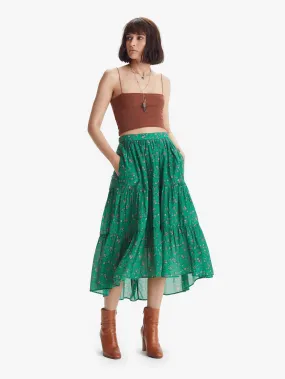 Iris Skirt - Green Grass