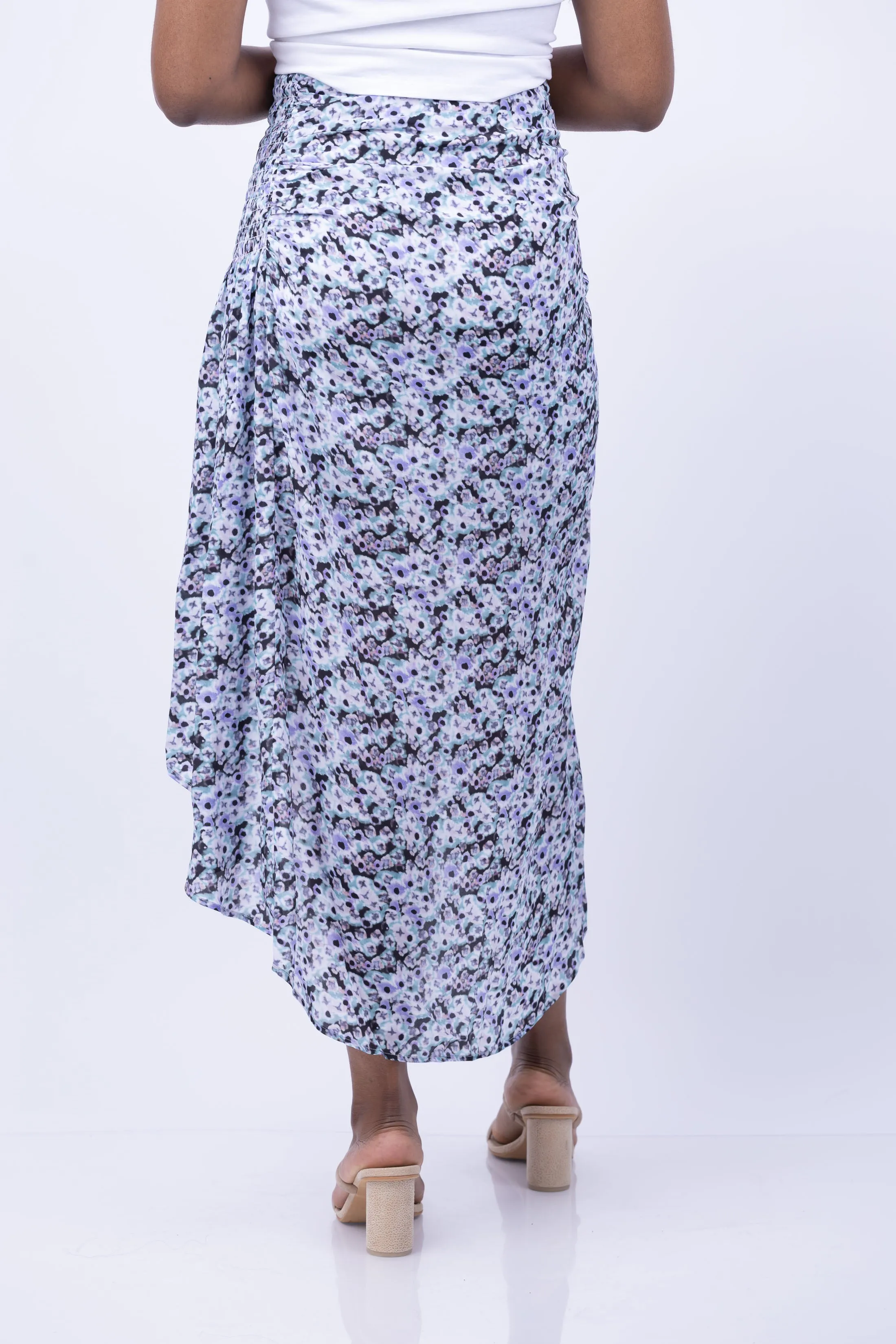 IRO Noseti Skirt in Multico Blue