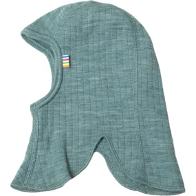 Joha Wool Aqua Melange Balaclava 2-Layer