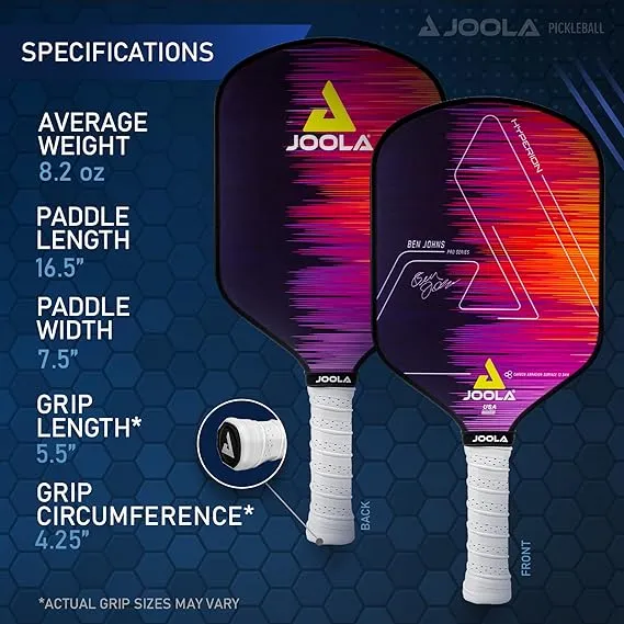 JOOLA Ben Johns Hyperion CAS 13.5 Premium Pickleball Paddle