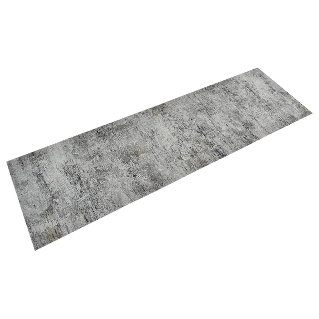 Kitchen Rug Washable Beton 60x180 cm Velvet