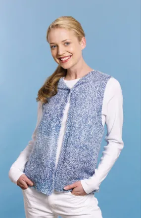 Knitted Quick and Easy Vest Pattern