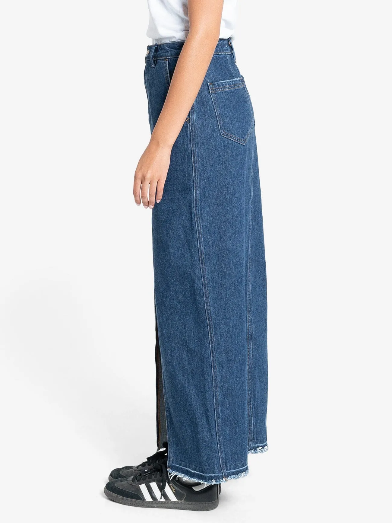 Kobie Skirt - Double Indigo Rinse