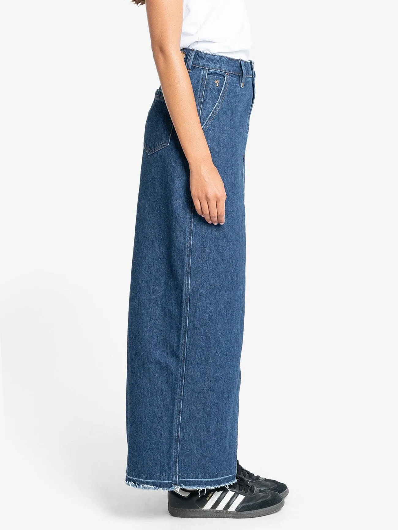 Kobie Skirt - Double Indigo Rinse