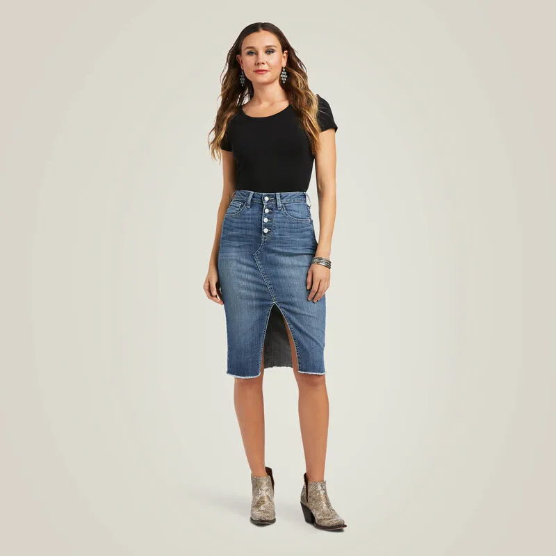 Ladies Denim Skirt | 10040577