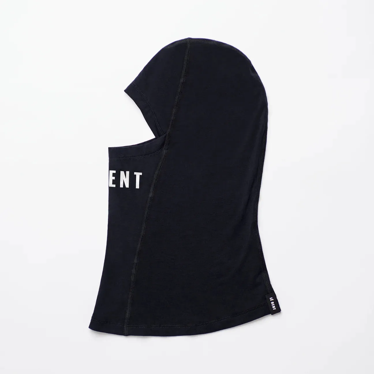 Le Bent Logo Lightweight Balaclava Black