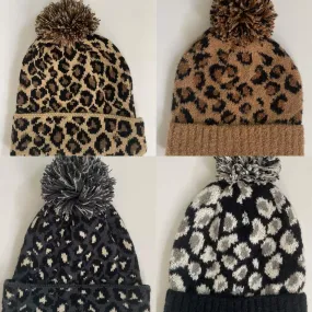 Leopard Beanies - #5670-5673