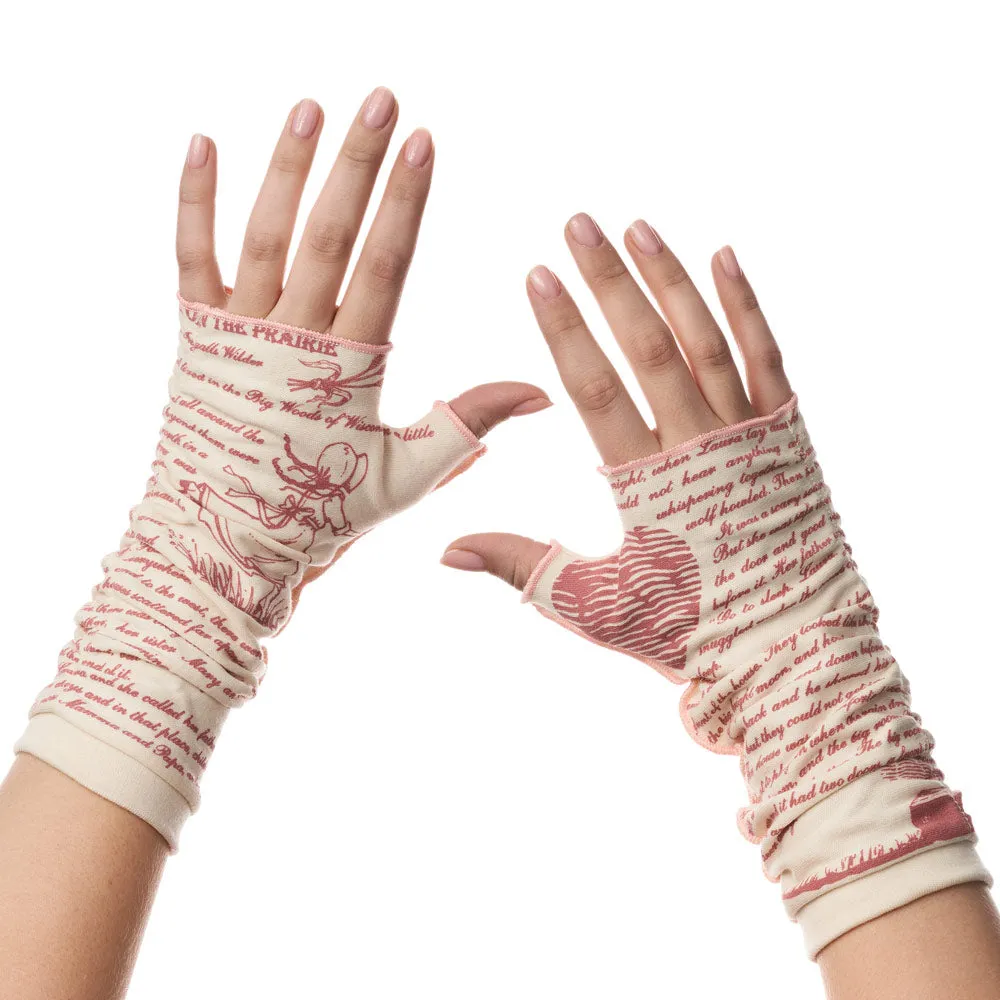 Little House on the Prairie Writing Gloves